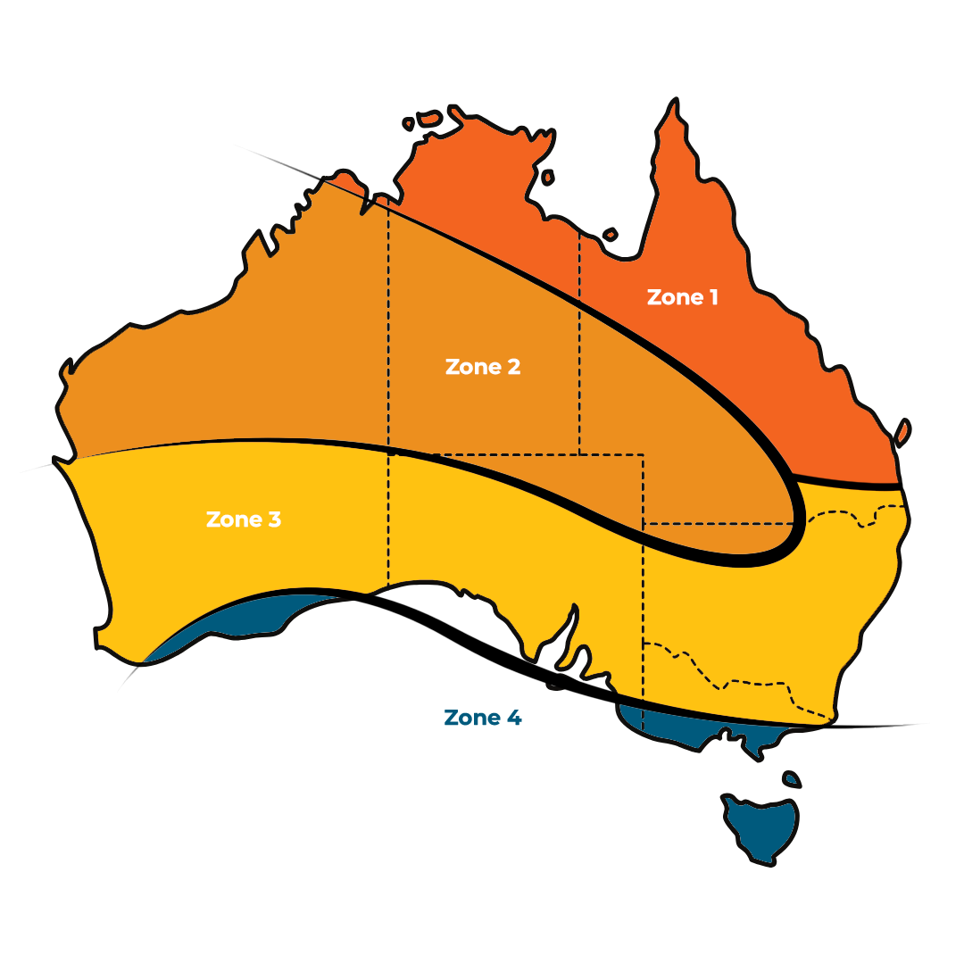 STC rebate zones
