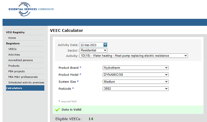 Victorian Energy Upgrades