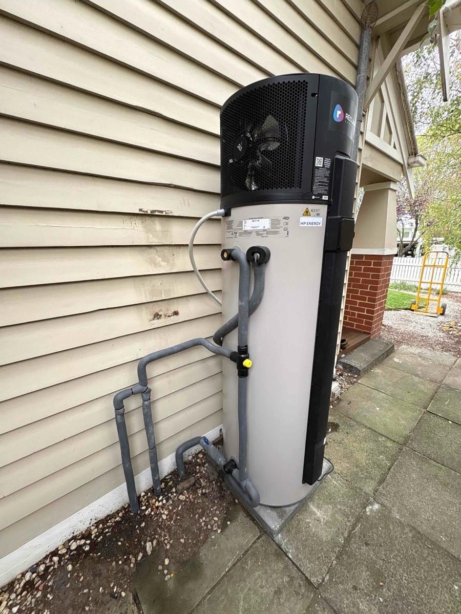 Reclaim heat pump installed for Michael G