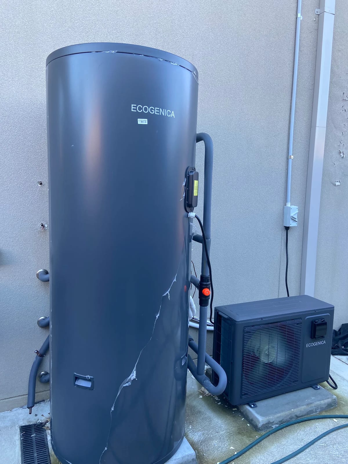 Heat pump installed for Sheridan Francis